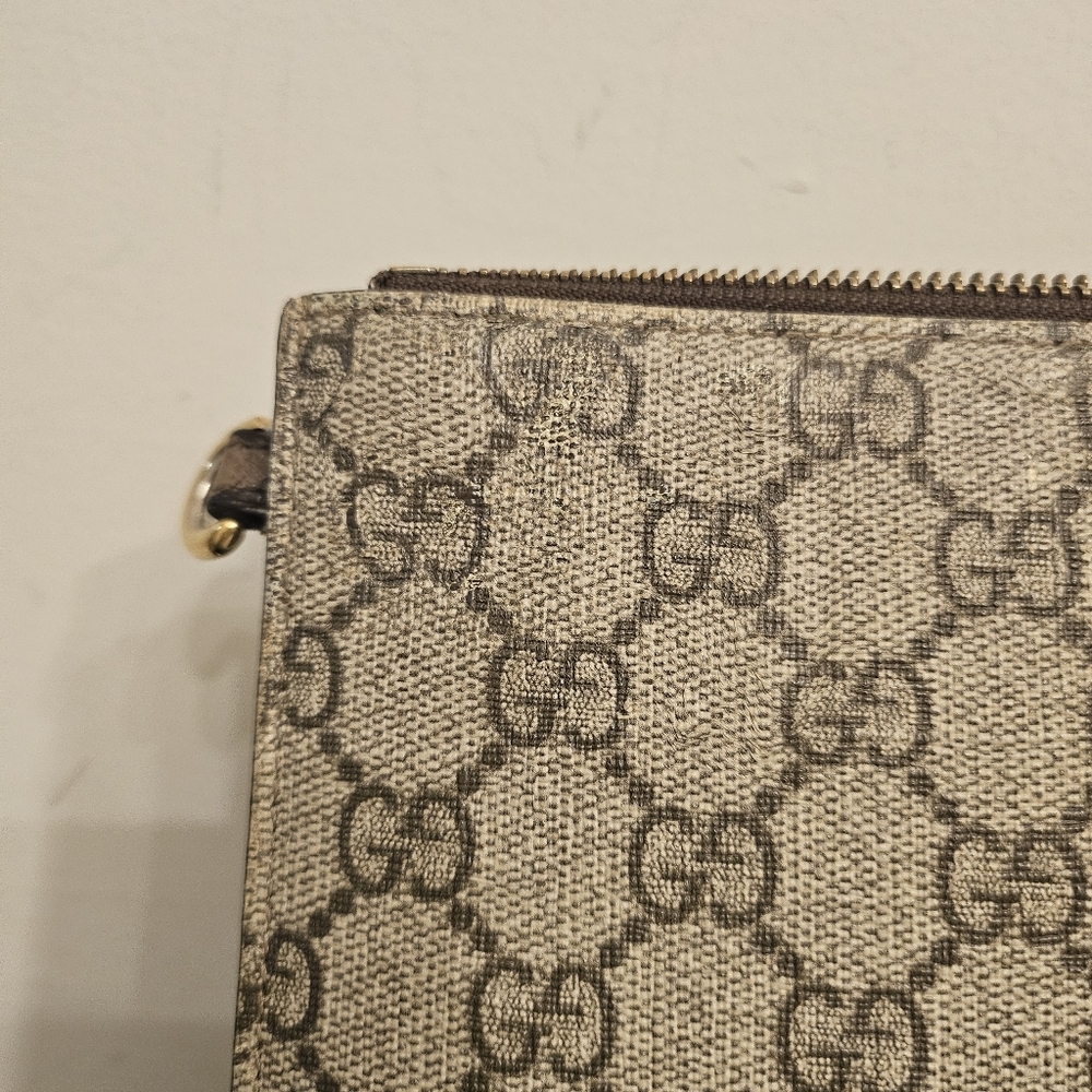 β¨ Gucci Ophidia GG Supreme Pouch / Clutch - Picture 4 of 13